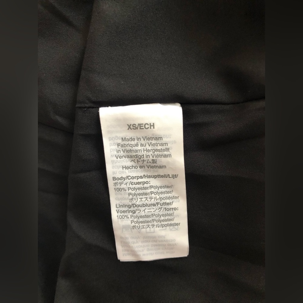 Madewell Women’s Mid Long Sleeve Pockets Black Dress Size XS - Picture 14 of 16